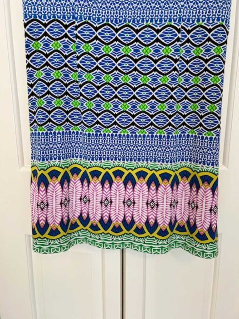 Laundry by Shelli Segal Geometric Print Shift Dress | Size MP - Picture 7 of 8